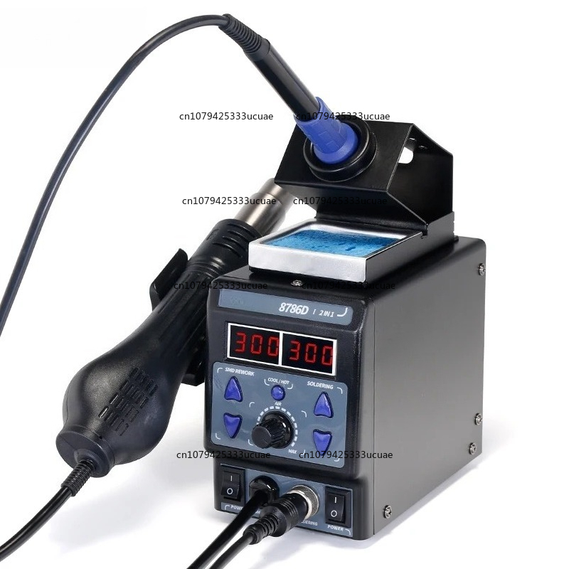 Smd Rework Station Hot Air Soldering 2 In 1 - 2-in-1 리워크 스테이션 8786DI 업그레이드된 SMD