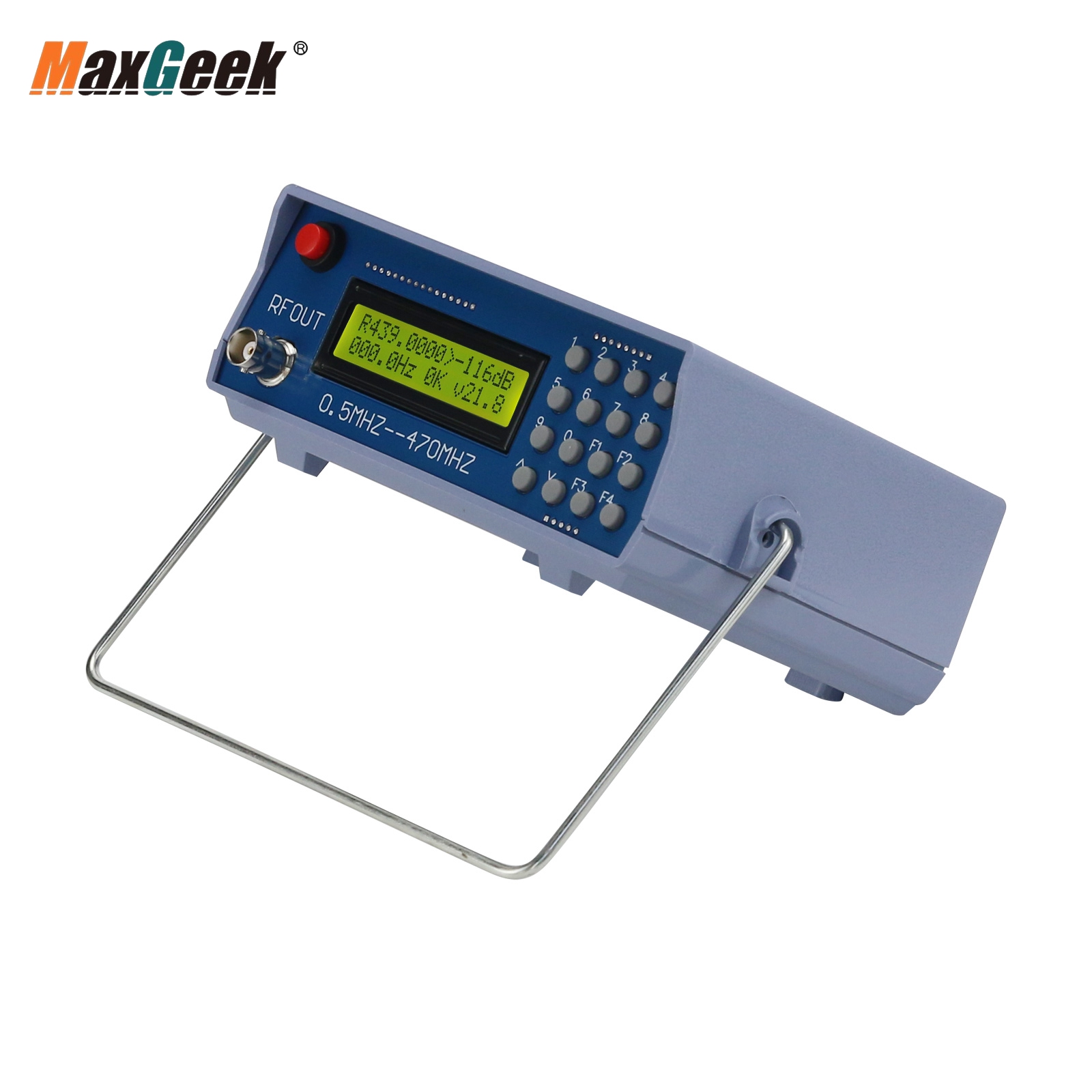 Rf Signal Generator 0.5Mhz To 470Mhz - Maxgeek 신호 발생기 FM 라디오 워키