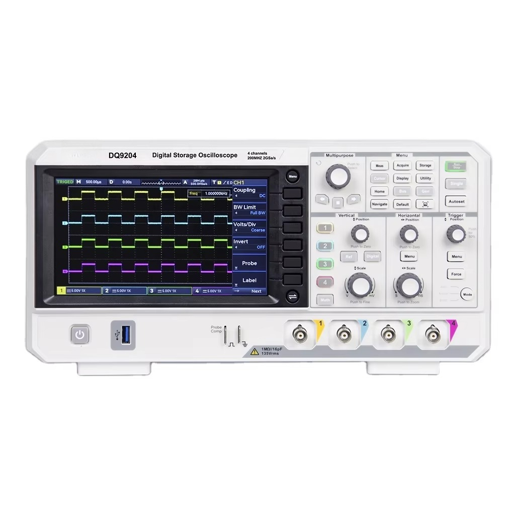 Digital Storage Oscilloscope 4 Channel 100Mhz - DQ9104 DQ9204 디지털 스토리지 오실로스코프 4채널