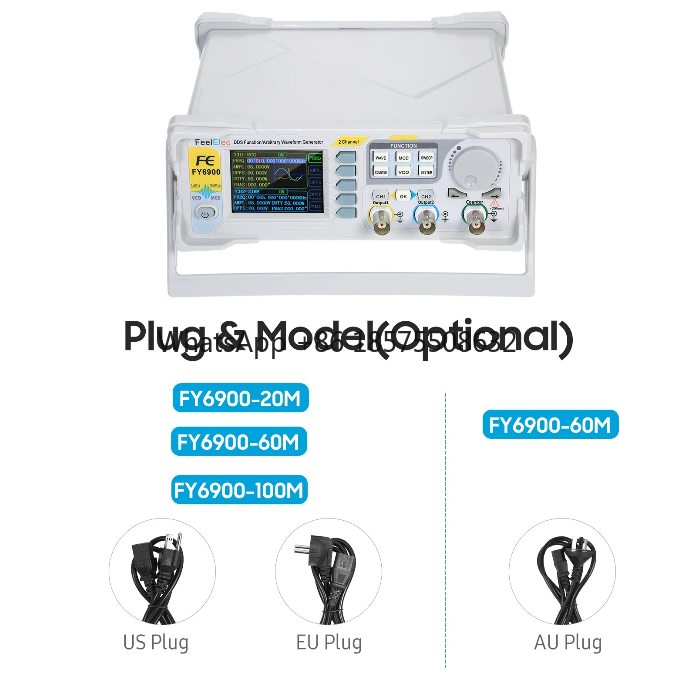 Dual Channel Arbitrary Waveform Function Generator 60Mhz - 60MHz 기능 신호 발생기 디지털 DDS