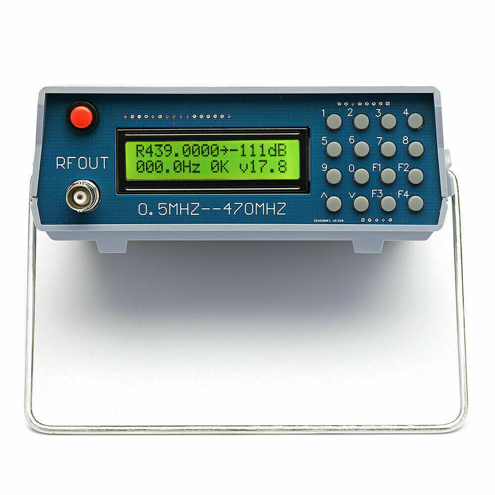 Rf Signal Generator 0.5Mhz To 470Mhz - FM 라디오용 0.5Mhz-470Mhz RF 신호 발생기