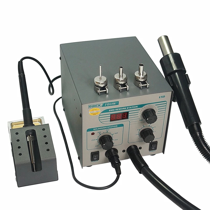 Smd Rework Station Hot Air Soldering 2 In 1 - 퀵 706w+ 2 in 1 SMD