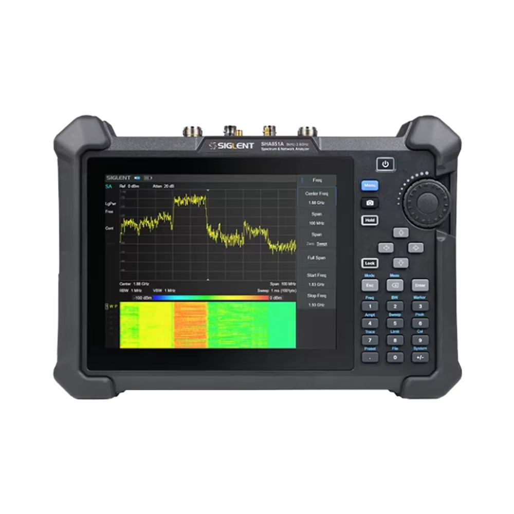 Spectrum Analyzer Tracking Generator 1.5Ghz - 트래킹 발생기 9kHz~1.5GHz를 갖춘 Siglent SHA851A