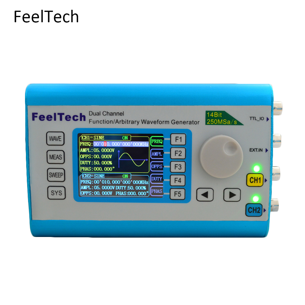 Dual Channel Arbitrary Waveform Function Generator 60Mhz - FY6300 기능 임의 파형 신호 발생기
