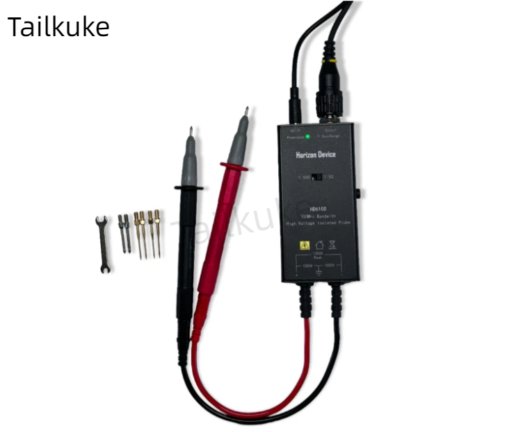 High Voltage Differential Probe 100Mhz 1300V - 액티브 프로브 고전압 절연 차동 프로브