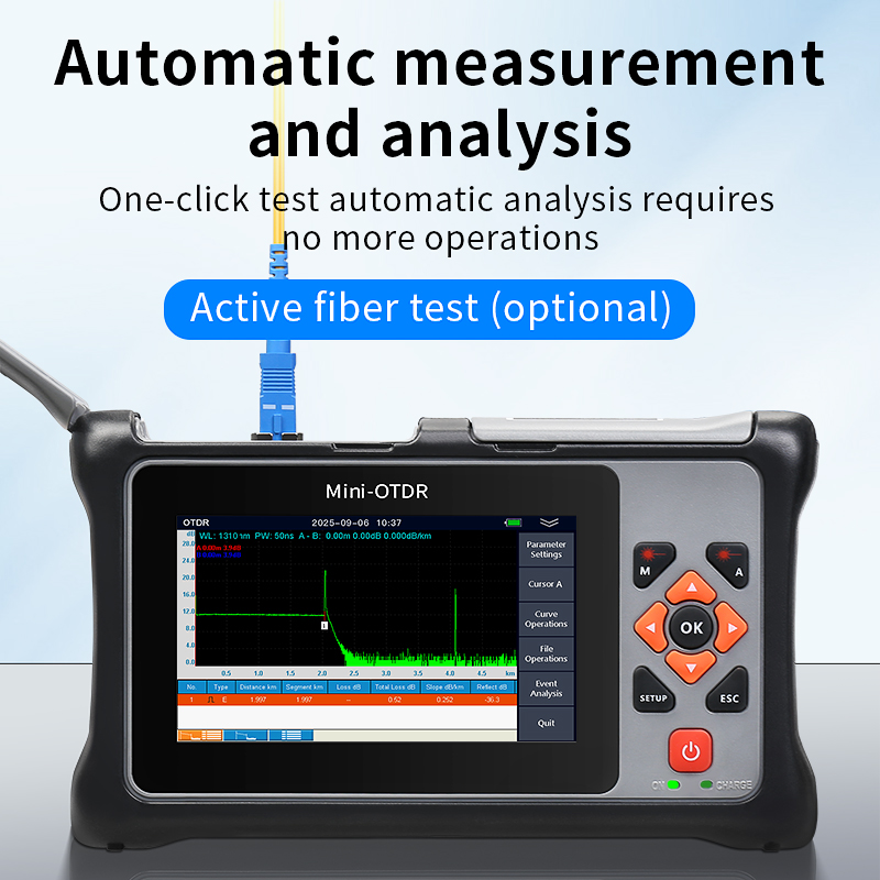 KP800 광시간영역반사계 다기능 터치스크린 OTDR  - Optical Time Domain Reflectometer Otdr 1310 1550Nm 리뷰 및 가격