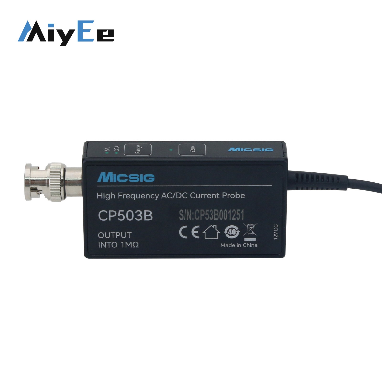 Micsig CP503B 50MHz 5A/30A 듀얼  - Current Probe Ac Dc 50Mhz Oscilloscope 리뷰 및 가격