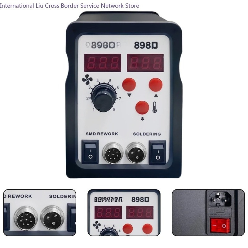 898D 납땜 스테이션 2 in 1 열풍기 전기 납땜  - Smd Rework Station Hot Air Soldering 2 In 1 리뷰 및 가격