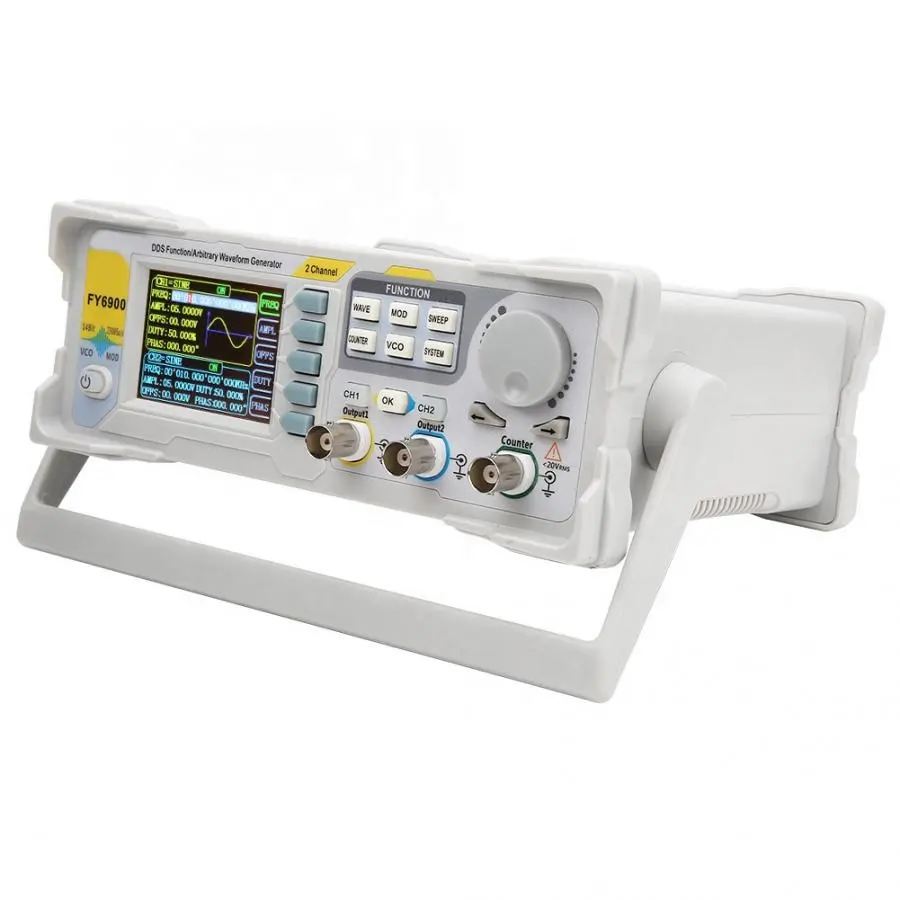 새로운 FY6900 듀얼 채널 DDS 기능 임의 파형  - Dual Channel Arbitrary Waveform Function Generator 60Mhz 리뷰 및 가격