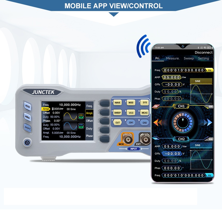 JDS8060 JDS8000 60Mhz 함수 임의 파형 - Dual Channel Arbitrary Waveform Function Generator 60Mhz 리뷰 및 가격