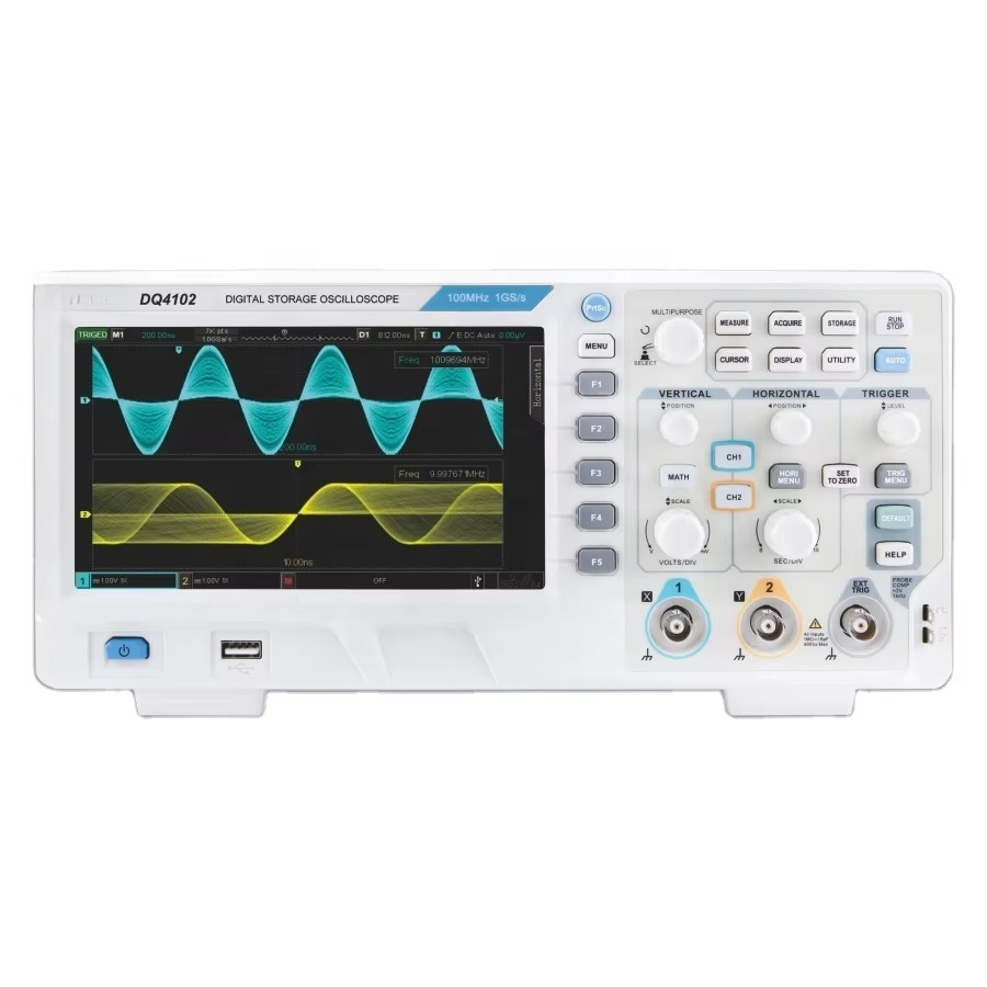 DQ9104 DQ9204 디지털 스토리지 오실로스코프  - Digital Storage Oscilloscope 4 Channel 100Mhz 리뷰 및 가격