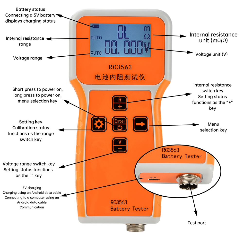 18650 배터리 전압 내부 저항 테스터, 고정밀 트리 - Battery Internal Resistance Tester Four Wire 리뷰 및 가격