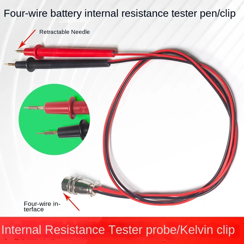 4 와이어 사용 배터리 내부 저항 강화 테스터 프로브  - Battery Internal Resistance Tester Four Wire 리뷰 및 가격