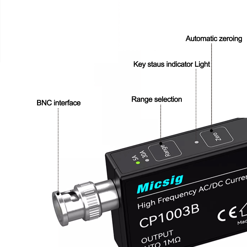 Micsig 고주파 AC/DC 전류 프로브 오실로스코프 - Current Probe Ac Dc 50Mhz Oscilloscope 리뷰 및 가격