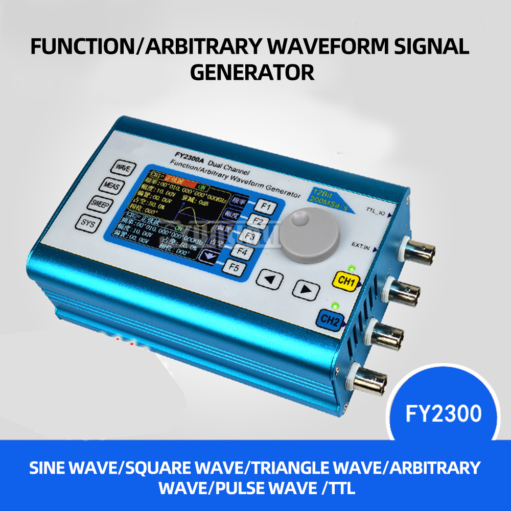 FY6300 FY2300 듀얼 채널 DDS 기능 신호  - Dual Channel Arbitrary Waveform Function Generator 60Mhz 리뷰 및 가격