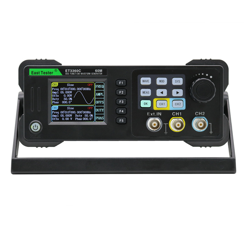 이스트 테스터 ET3320C ET3340C ET3360 - Dual Channel Arbitrary Waveform Function Generator 60Mhz 리뷰 및 가격