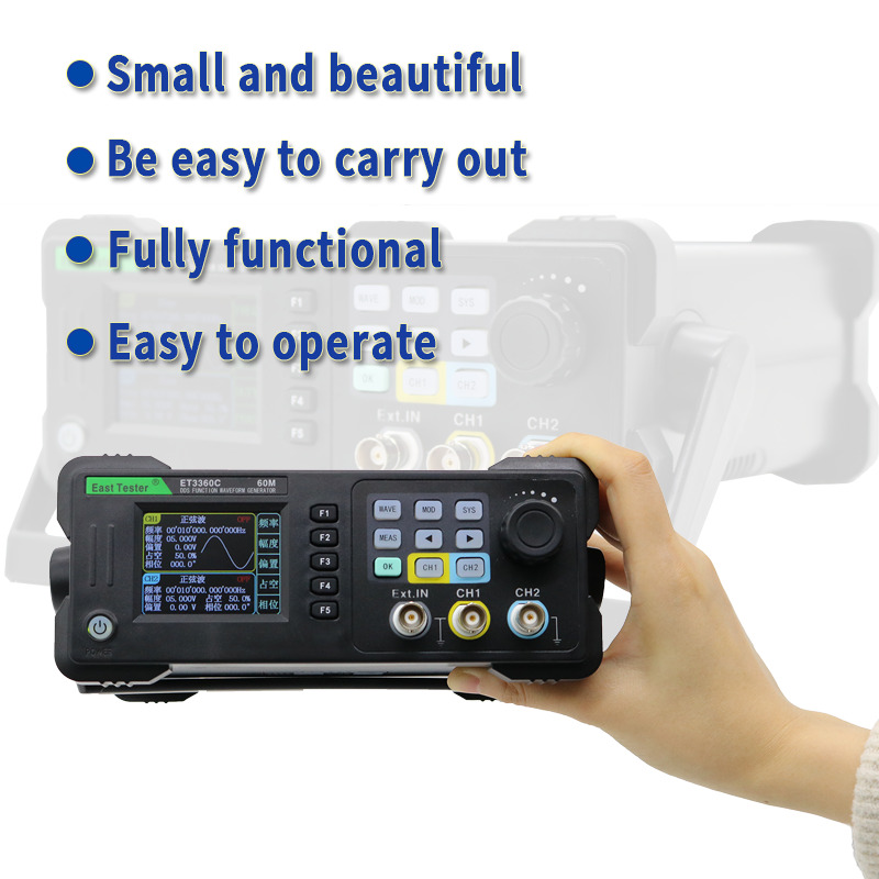 이스트 테스터 ET3320C ET3340C ET3360 - Dual Channel Arbitrary Waveform Function Generator 60Mhz 리뷰 및 가격