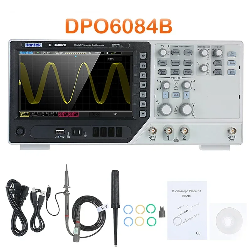 4채널 디지털 저장 오실로스코프 80MHz 100MHz - Digital Storage Oscilloscope 4 Channel 100Mhz 리뷰 및 가격