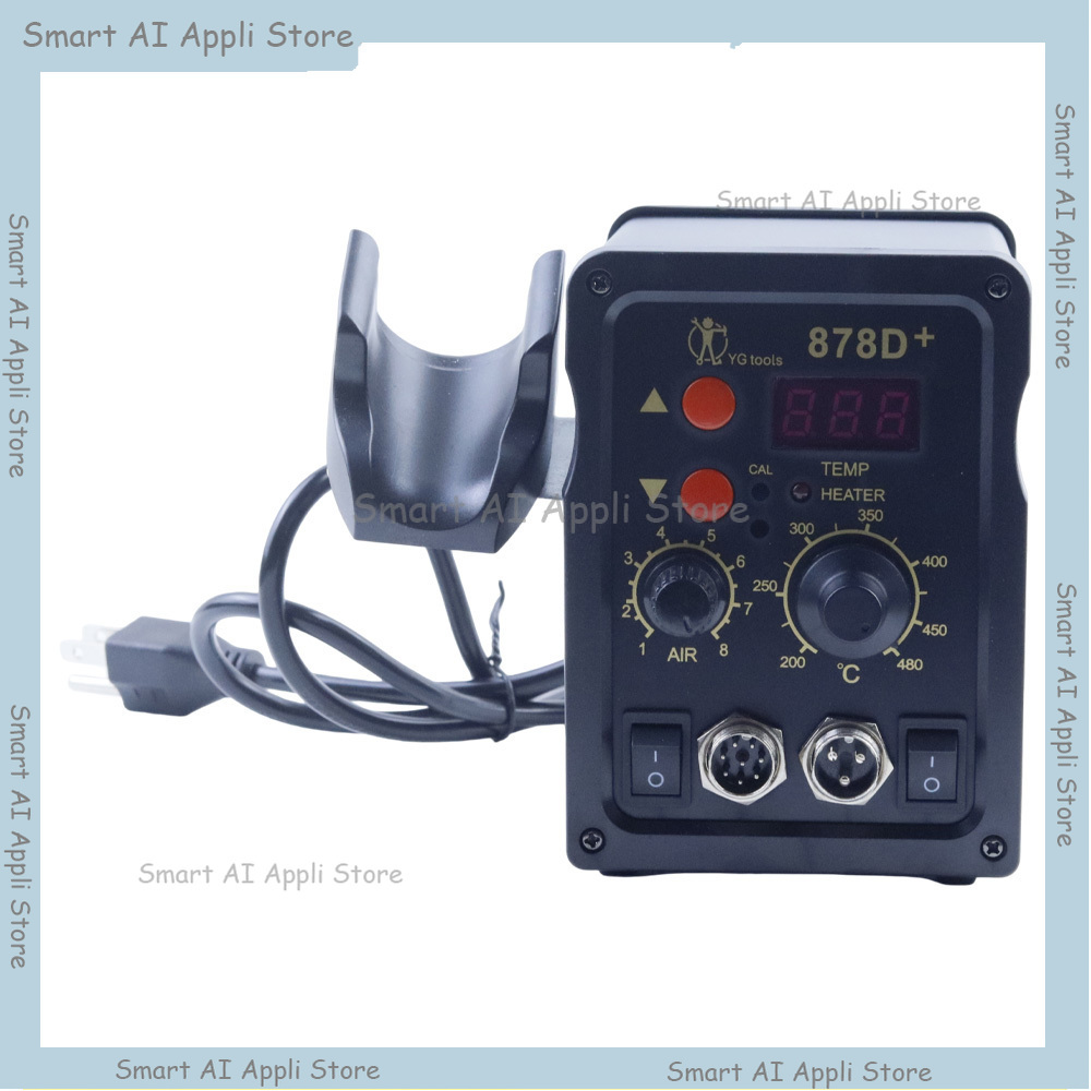 LCD 디지털 디스플레이가 장착된 2 in 1 납땜 스 - Smd Rework Station Hot Air Soldering 2 In 1 리뷰 및 가격