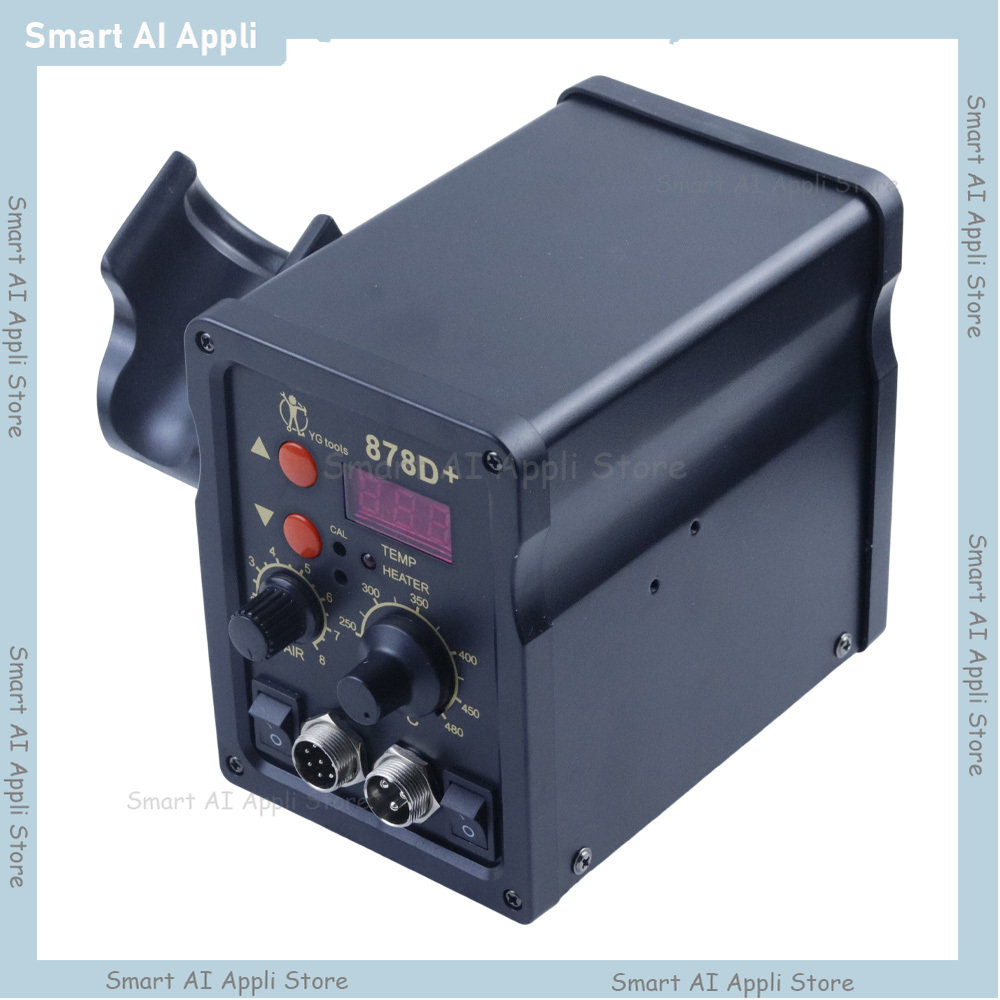 LCD 디지털 디스플레이가 장착된 2 in 1 납땜 스 - Smd Rework Station Hot Air Soldering 2 In 1 리뷰 및 가격