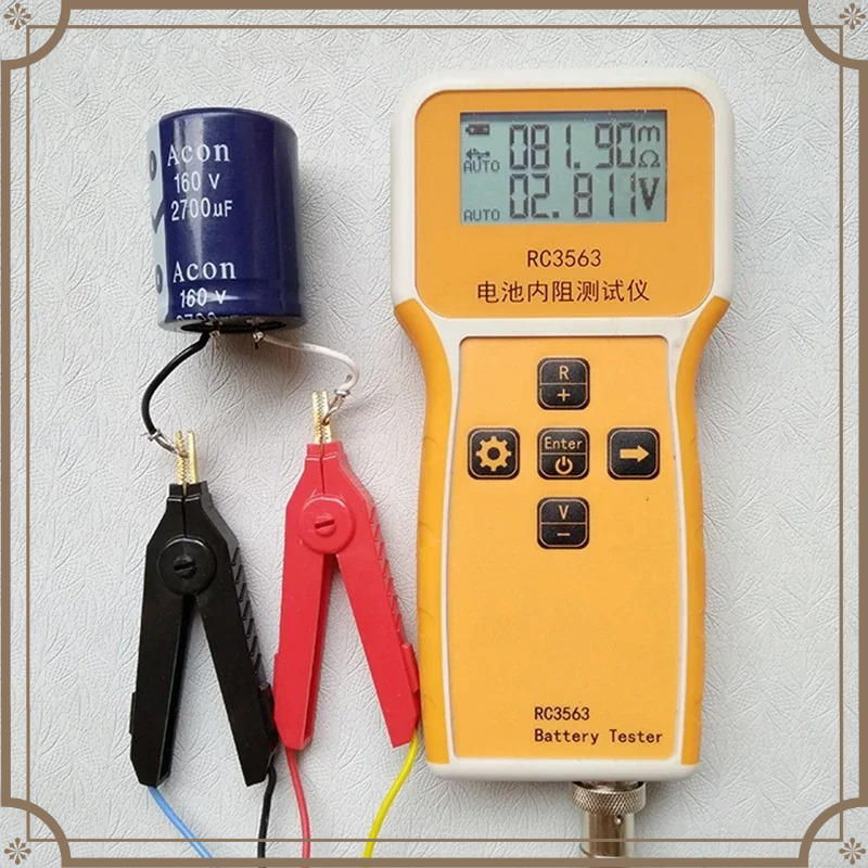 RC3563 배터리 내부 저항 테스터 내부 저항 감지기 - Battery Internal Resistance Tester Four Wire 리뷰 및 가격